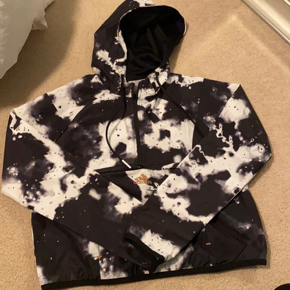 Adidas crop wind breaker